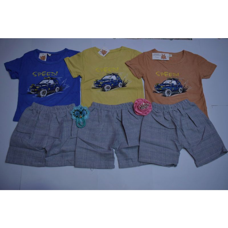 Setelan Baju Anak Laki-Laki Import Premium
