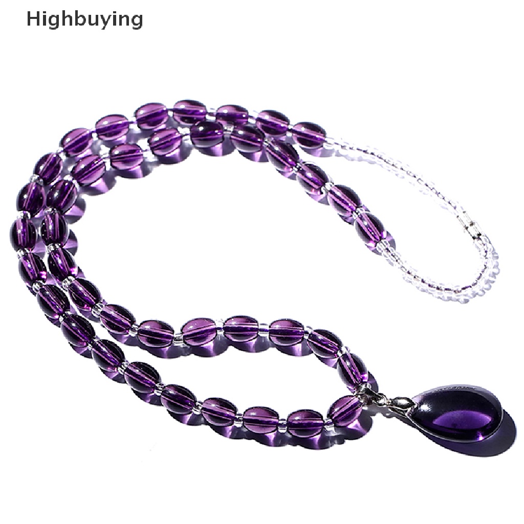 Hbid Batu Kristal Amethyst Untuk Dekorasi Kalung / Gelang