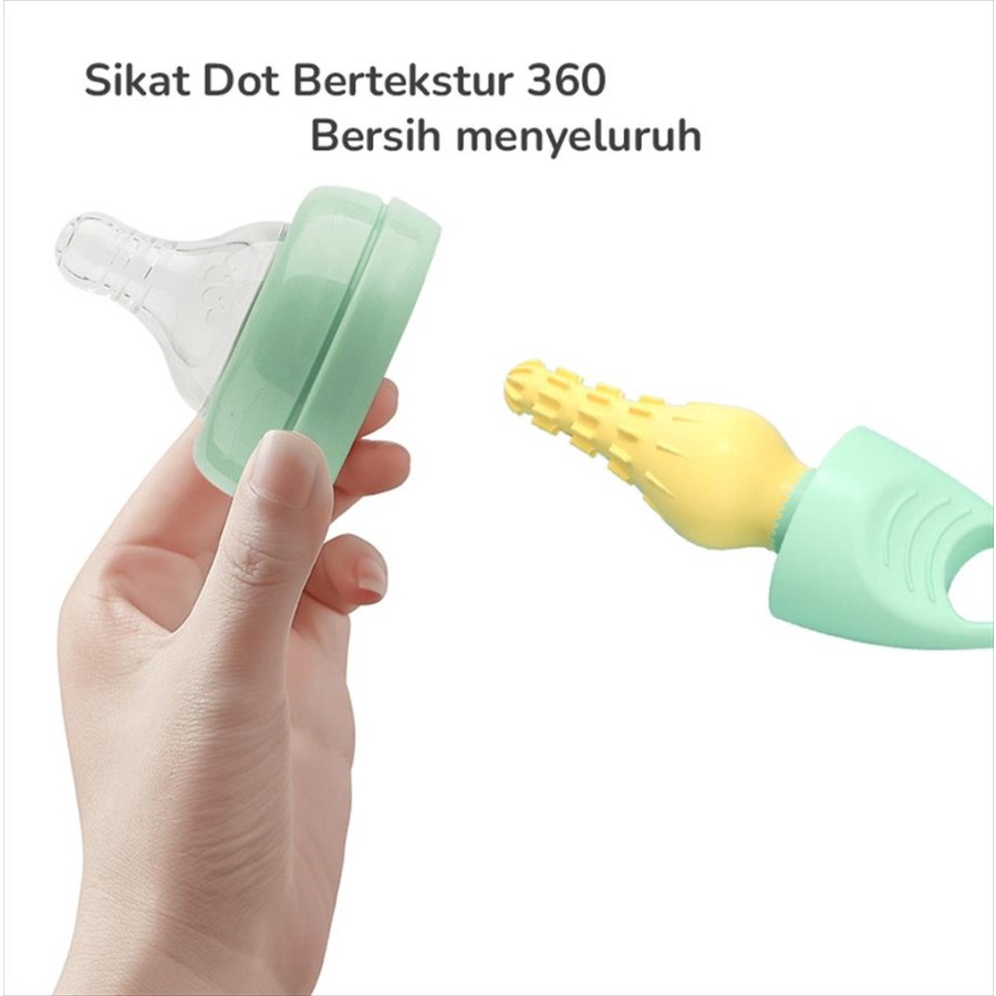 BBET Silicone Brush / Sikat Botol Silikon Bayi