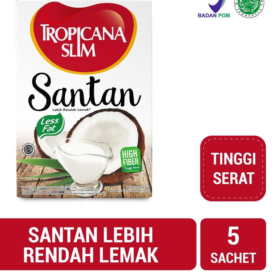 

Promo besar--Tropicana Slim Santan 5 sachet - Bantu Dukung Hidup Sehat