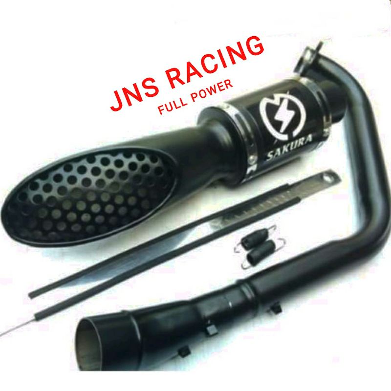 KNALPOT SAKURA UNDERBELLY KOLONG VIXION CBR150R FACLIFT R15 V3 V2 GSX R150 VIXION R