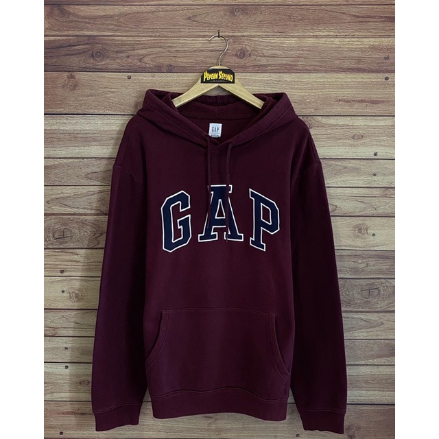 hoodie gap maroon