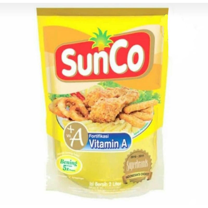

Minyak Goreng Murah SunCo 2 Liter