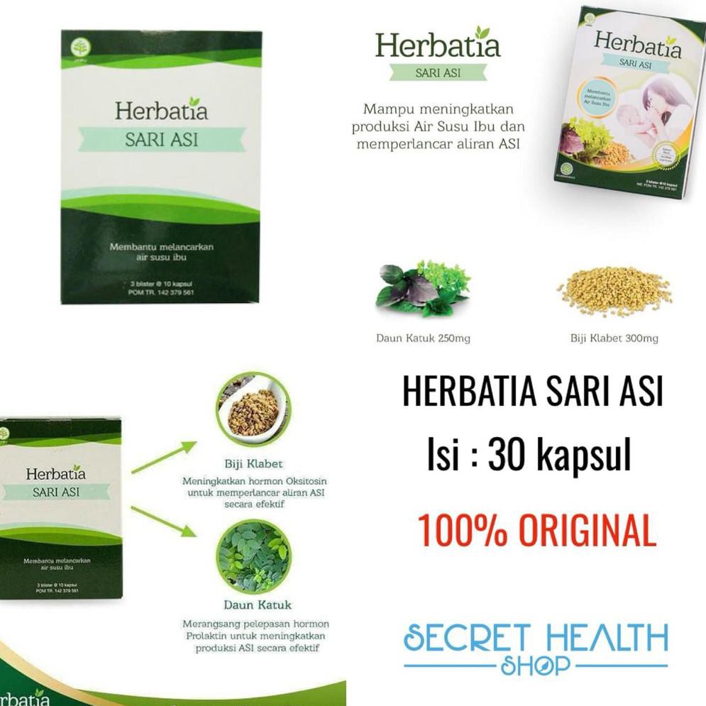 Jual [promo Lagi] HERBATIA SARI ASI PELANCAR ASI BOOSTER HERBAL IBU ...