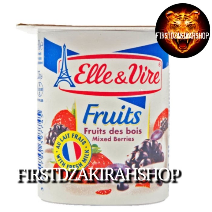 

Elle & vire yogurt mixed berries 125gr