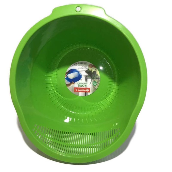 BA-60 KOME STRAINER / BASKOM CUCI BERAS / BUAH / SAYURAN Lion Star