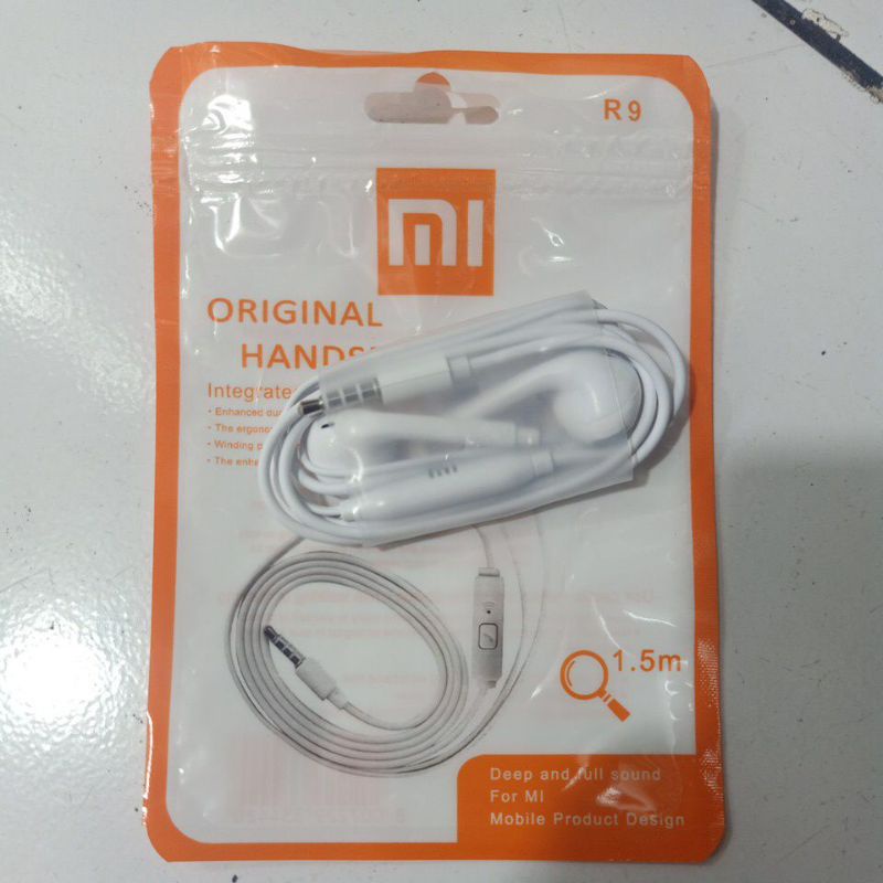 Handsfree Earphone Umaxxi Pro for Xiaomi,Samsung,Vivo,Oppo - Packing Plastik