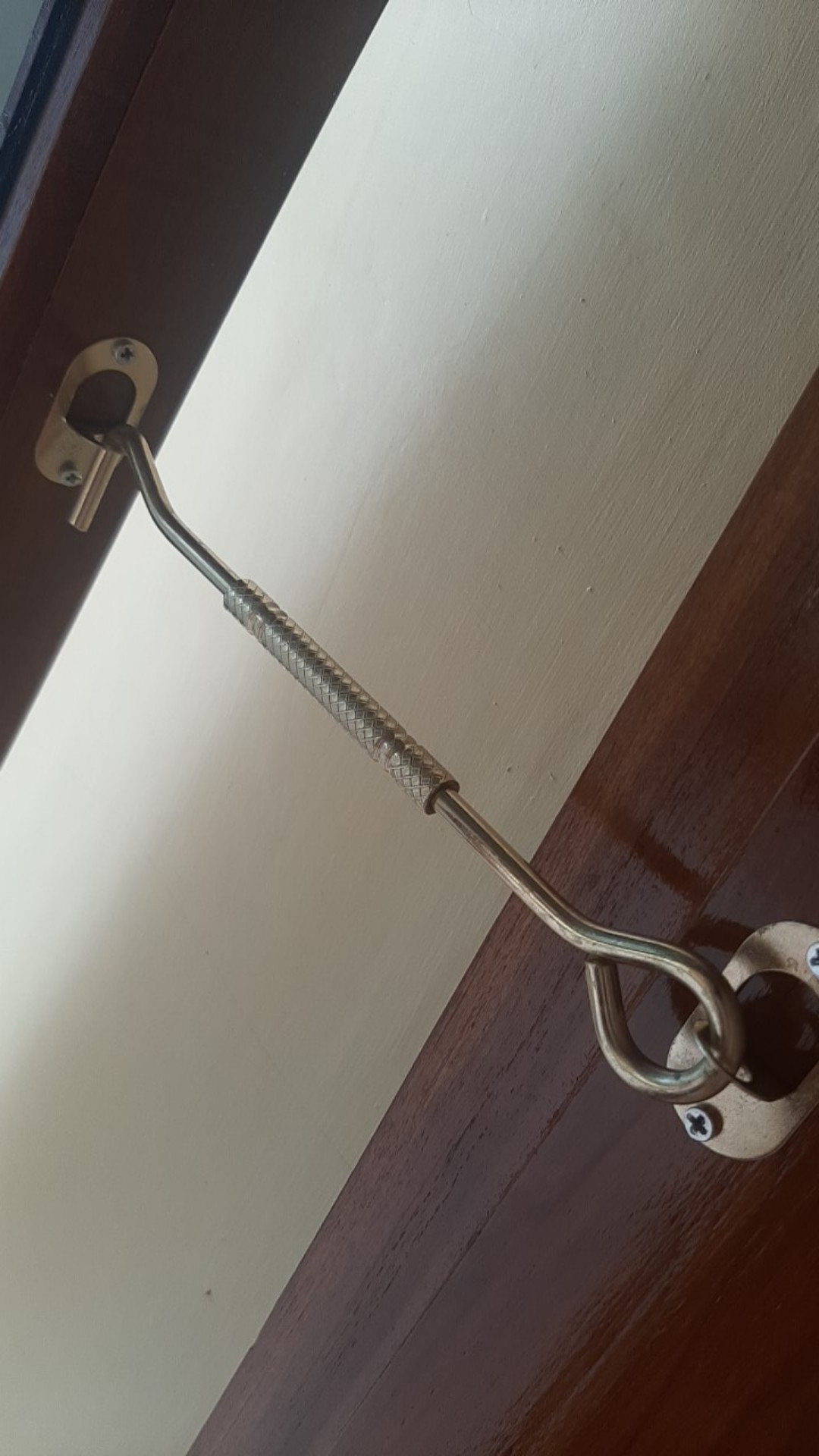 Hak Angin Bulat 8 Inch Gold Rtk Kunci Jendela Kait Jendela Cantolan Jendela Cengkal Penyangga