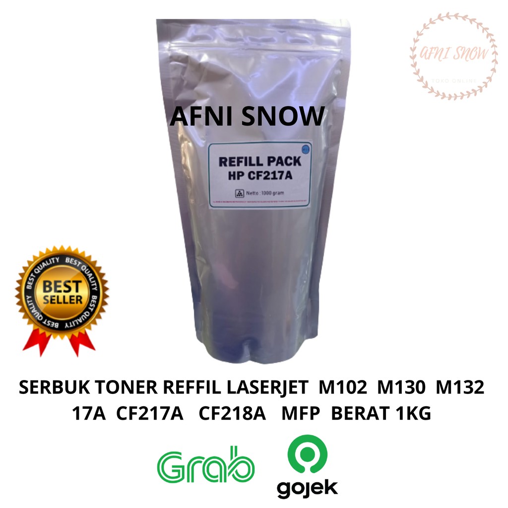 Serbuk Toner 17A 30A M102 M130 M203 M227 CF217A CF230A