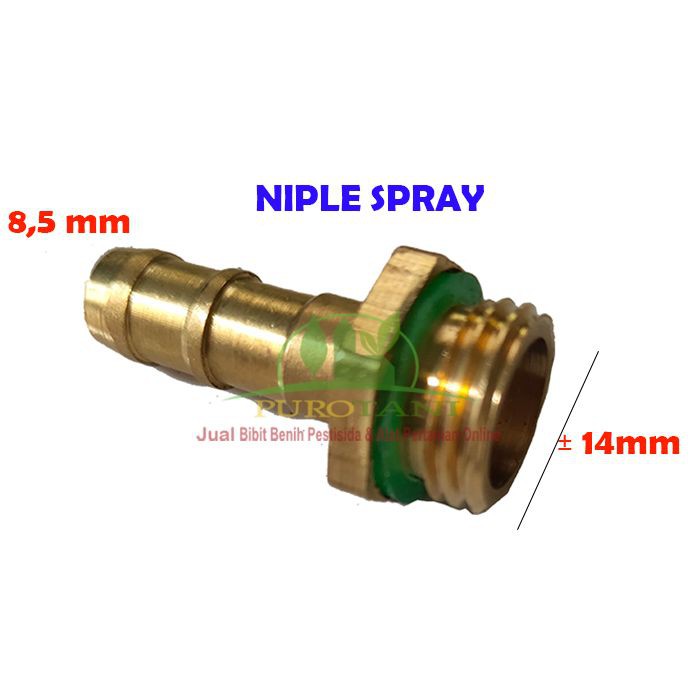 Nipel Hose Joint 10 mm Sanchin Konektor Jet Gun