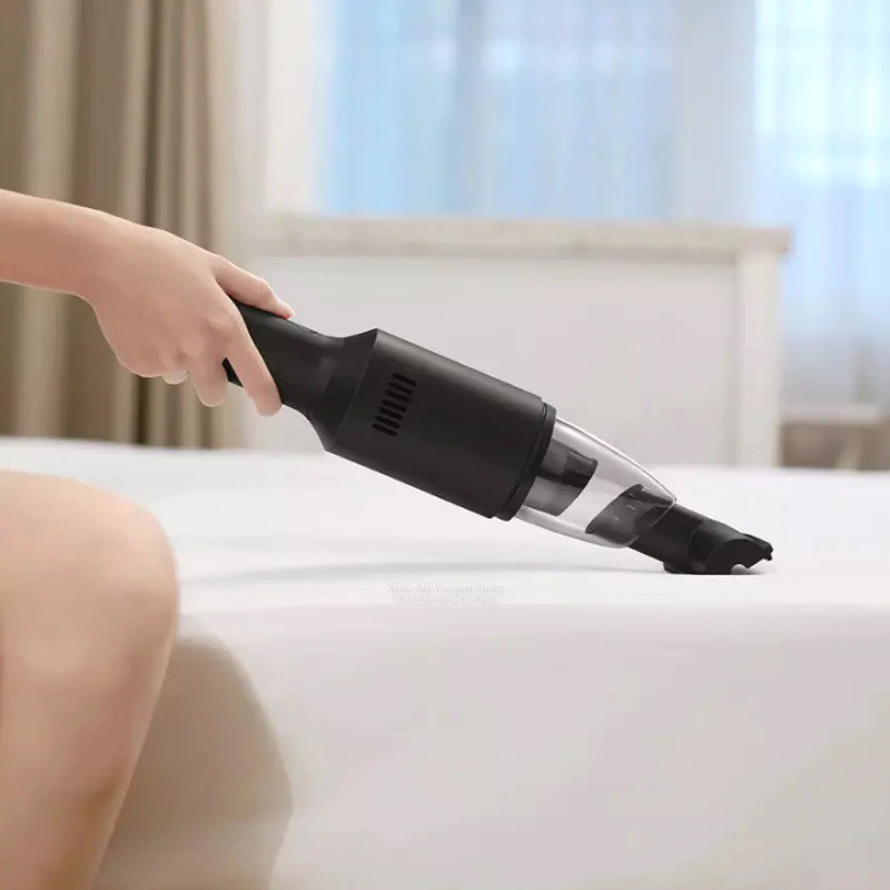 SHUNZAO Z1 - Portable Wireless Handheld Vacuum Cleaner WHITE