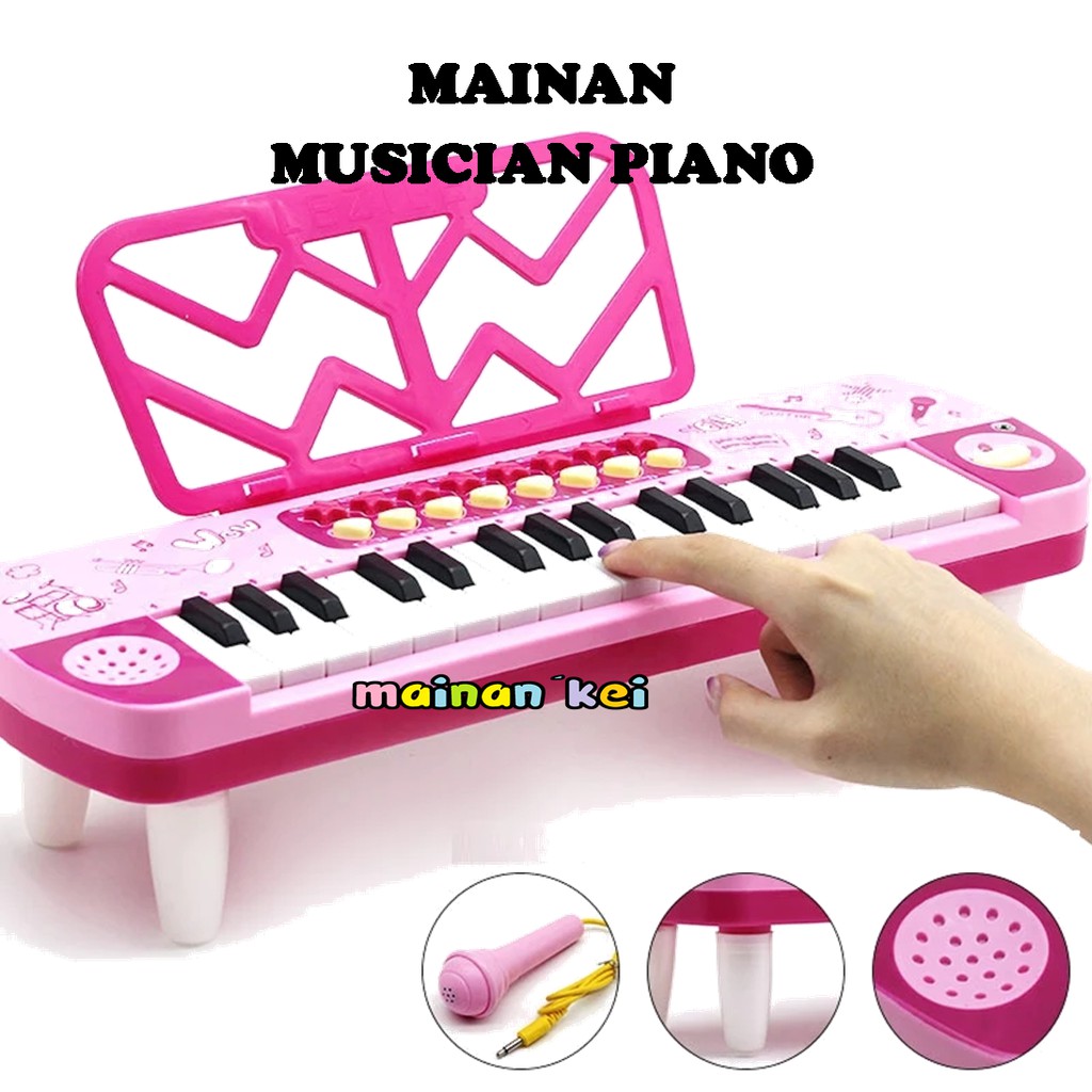 MAINAN ANAK EDUKASI MAINAN PIANO BESAR MAINAN ALAT MUSIK PIANO MUSICIAN