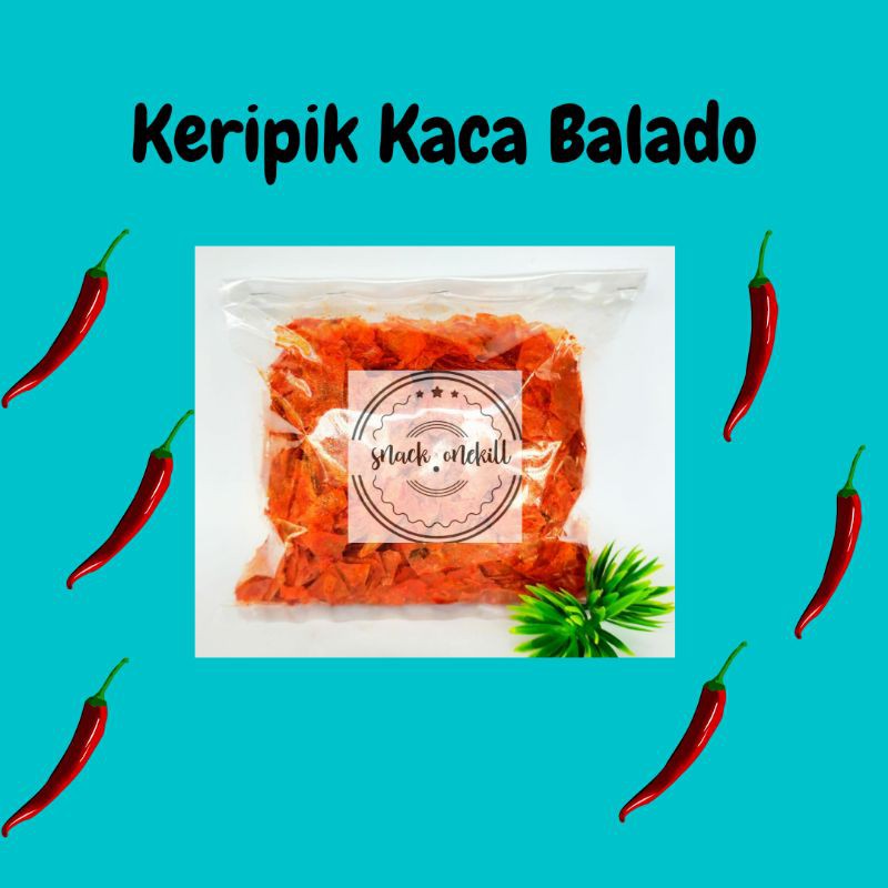 

Keripik Kaca Balado 100gr, 250gr, 500gr