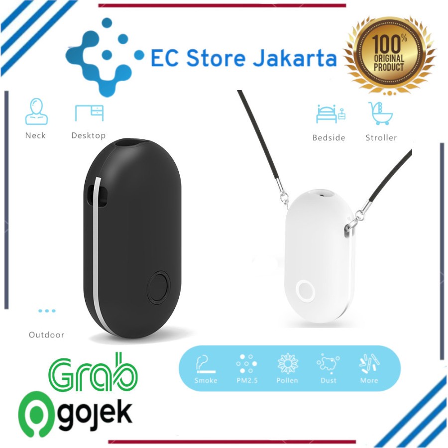 IONKINI JO-2002 Air Purifier Wearable Kalung Ionizer Rechargable Portable Mini