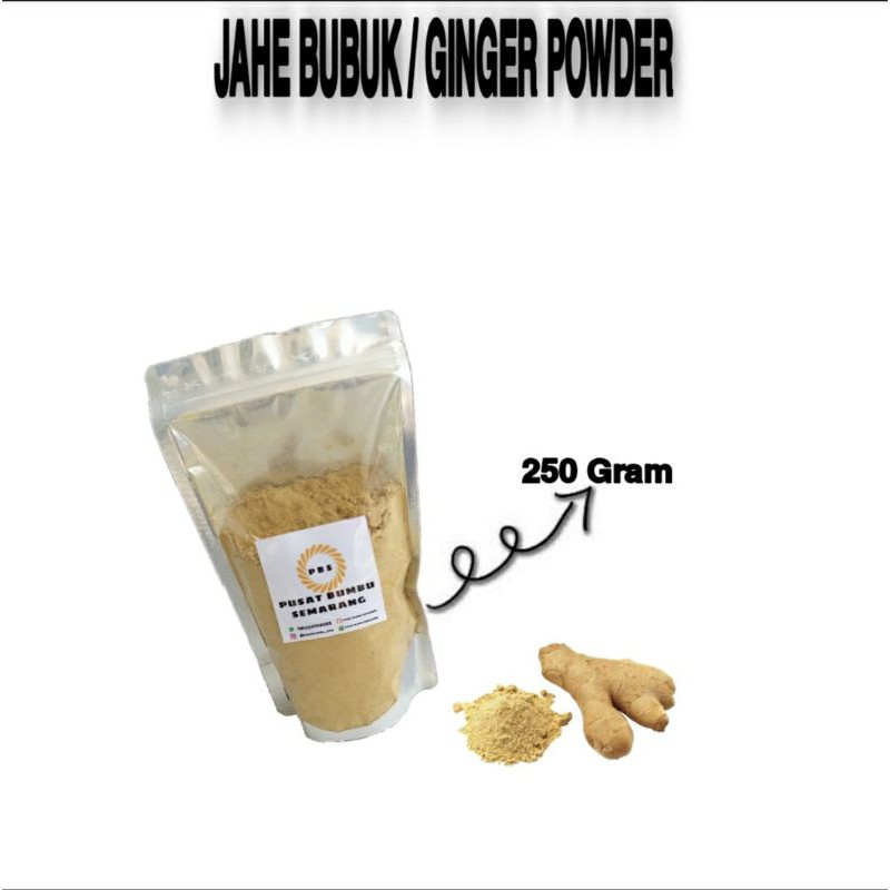 

Jahe Bubuk Emprit Murni Tanpa Campuran / Ginger Powder 250 Gram
