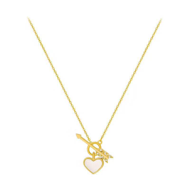 Kalung Cinta Fashion Korea kalung wanita kalung titanium necklace