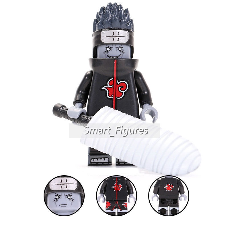 Action Figure Naruto Minifigures Pain Akatsuki Hoshigaki Kisame Uchiha Itachi Sasuke Hidan KDL801 Untuk Hadiah