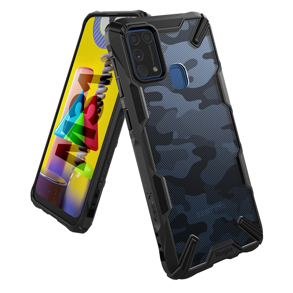 

Case Samsung Galaxy M31 Ringke Fusion X Anti Crack Tough Bumper Casing