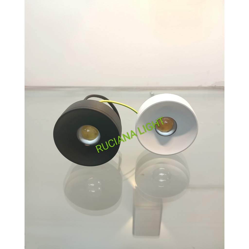 Lampu Downlight Bulat Cabinet OB 3w 3watt Outbow Lemari