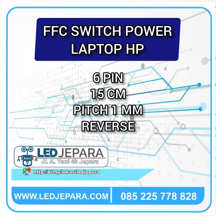 Deskripsi FFC Kabel Flexible SWITCH POWER Laptop HP