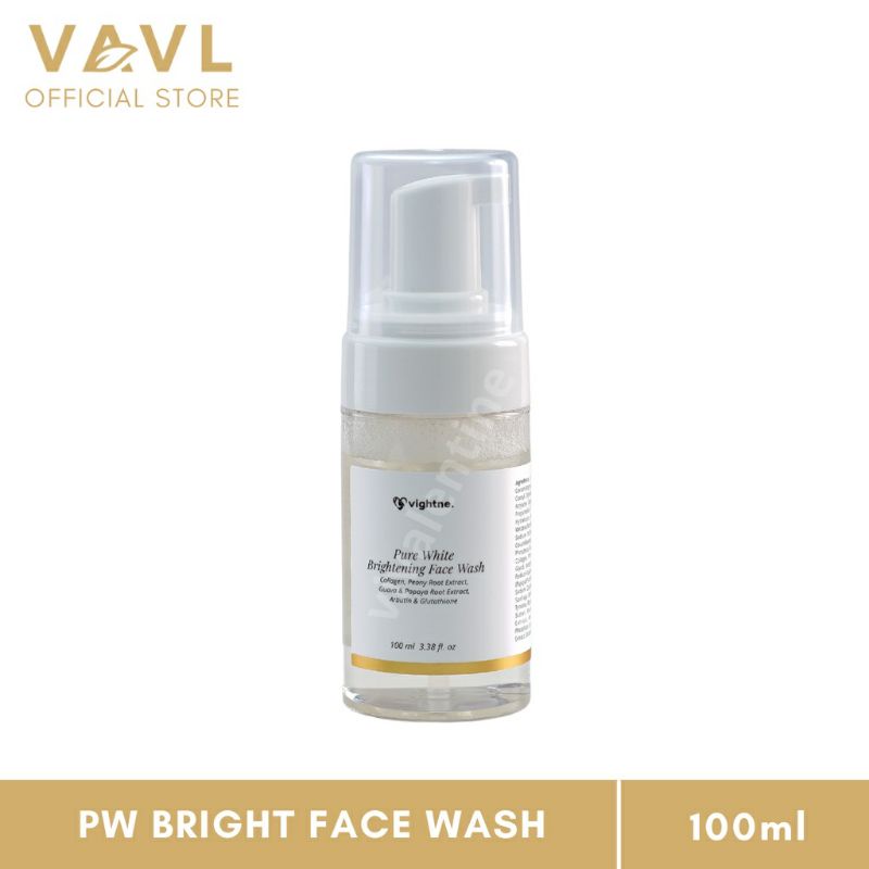 VAVL Vightne Whitening Series Pure White Face Wash