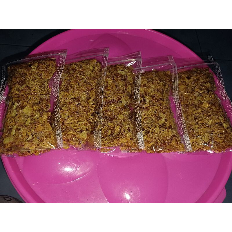 

BAWANG GORENG / BRAMBANG GORENG / BAWANG MERAH GORENG 55GR KEMASAN POUCH