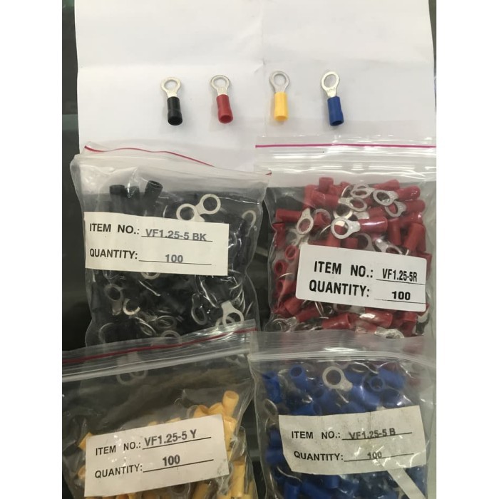 SKUN KABEL RING O ISOLATED 1.25-5 / SKUN VR 1.25-5 / SKUN BULAT 1.25MM / SKUN O 1.25-5 ISOLATED