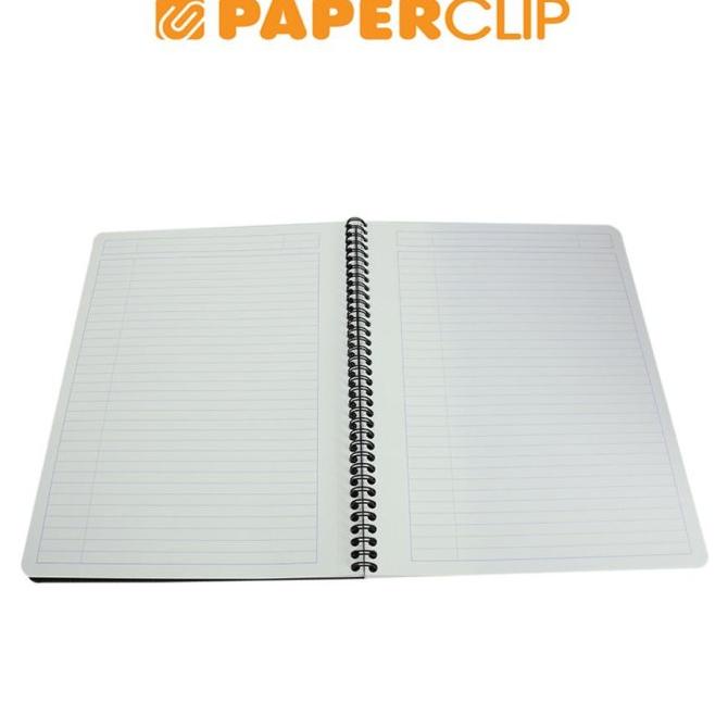 

NOTEBOOK RHODIA A4+ WIREBOUND BLACK LINED 193109C