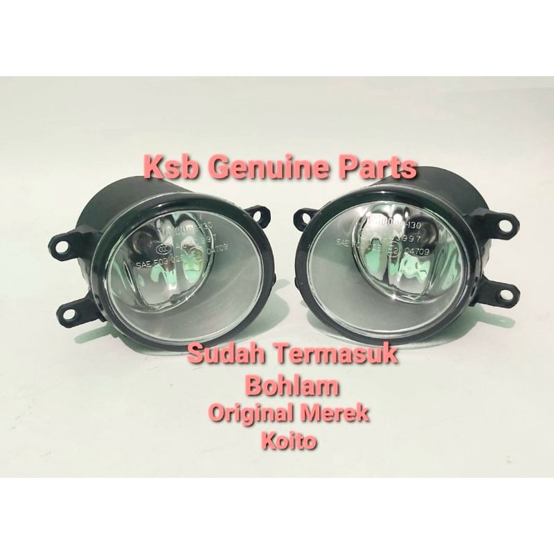 Lampu Foglamp Fog lamp Avanza Xenia Yaris Innova Altis Camry Xenia VALEO 1pcs Kanan Atau Kiri