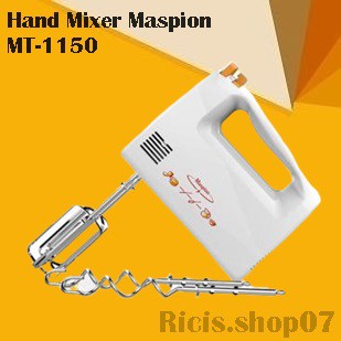 Termurah Hand Mixer Maspion MT-1150 / MT1150 / MT 1150 Free Bubble Wrap