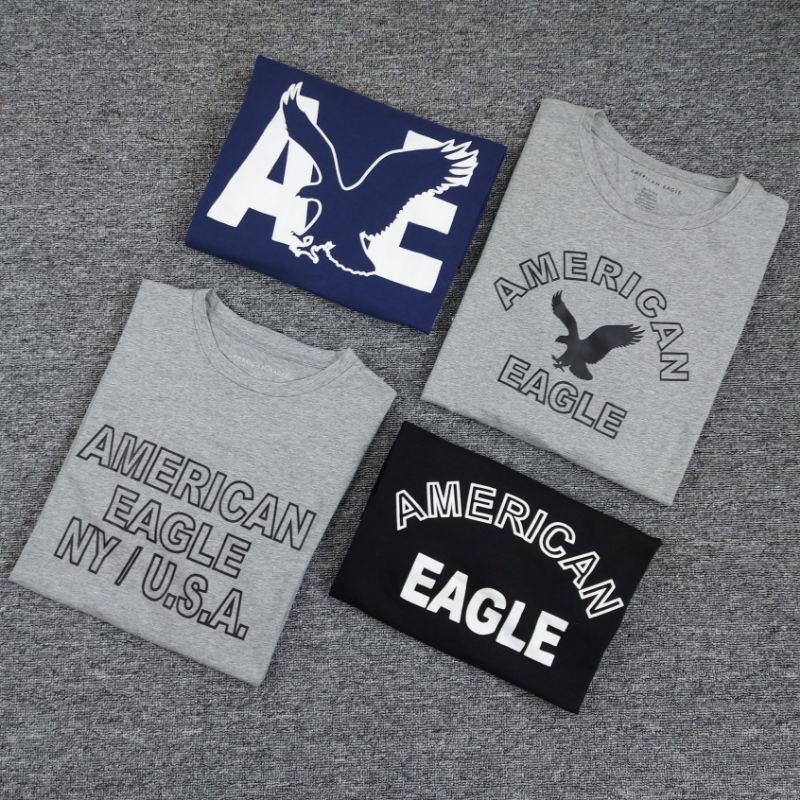 Baju Cowok Kaos Cowok lengan pendek Kemeja cowok Tshirt cowok Kaos Pria Branded - American Eagle Ori