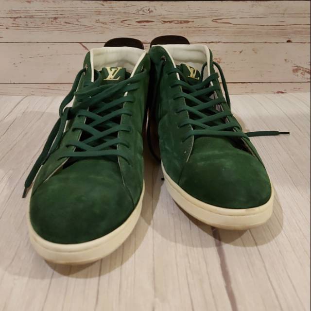 LOUIS VUITTON LV GREEN SHOES MS 01174 8
