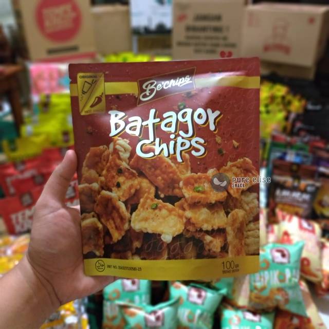 Be'Chips 70 gram | Batagor Chip | Keripik Batagor | Batagor Bandung