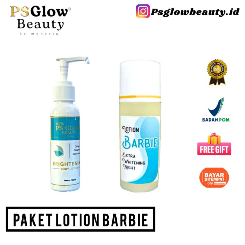 PSGLOW || PAKET LOTION BARBIE