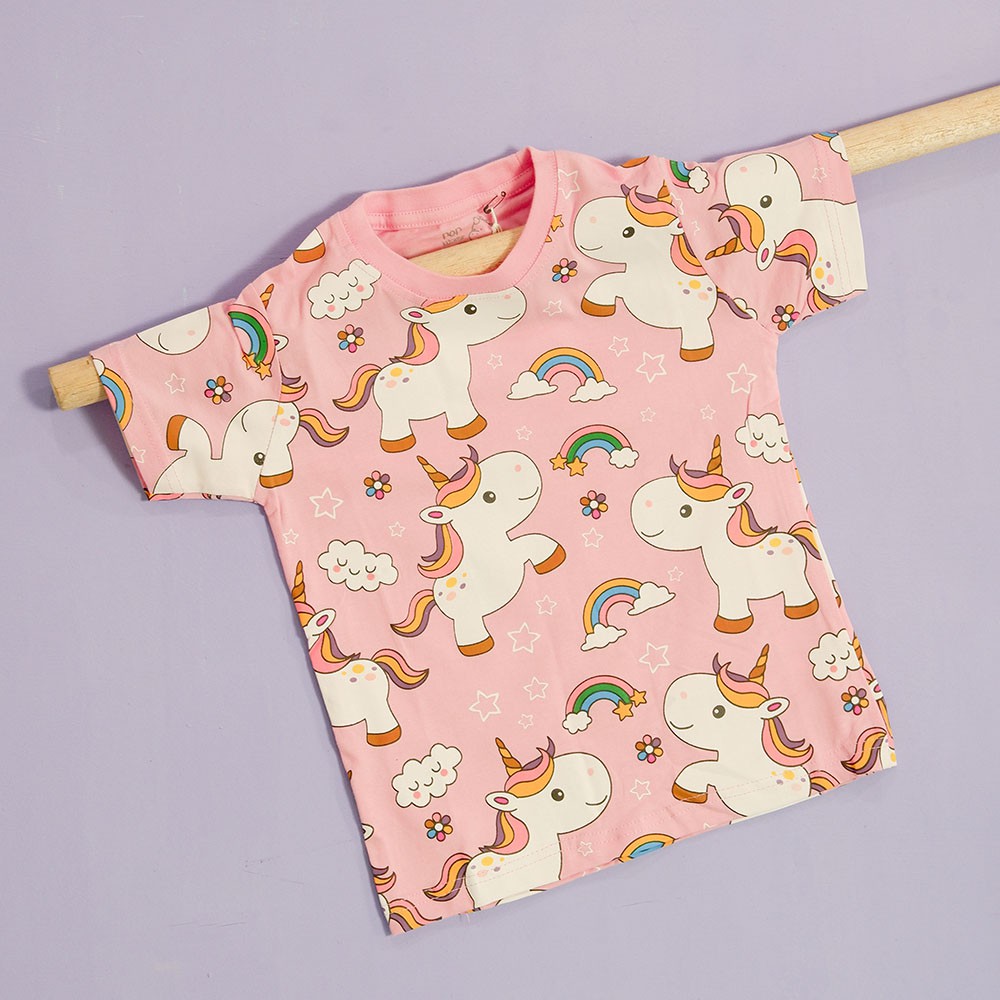 

Pop Kidswear Unicorn tee / kaos anak perempuan cewe unicorn
