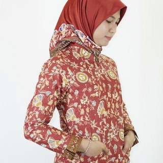 Jual Jilbab Seragam Batik PPNI | Shopee Indonesia
