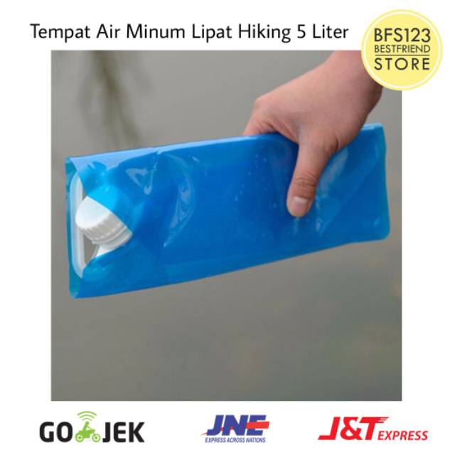 Tempat Air Minum Lipat kapasitas 5 Liter Hiking - Outdoor