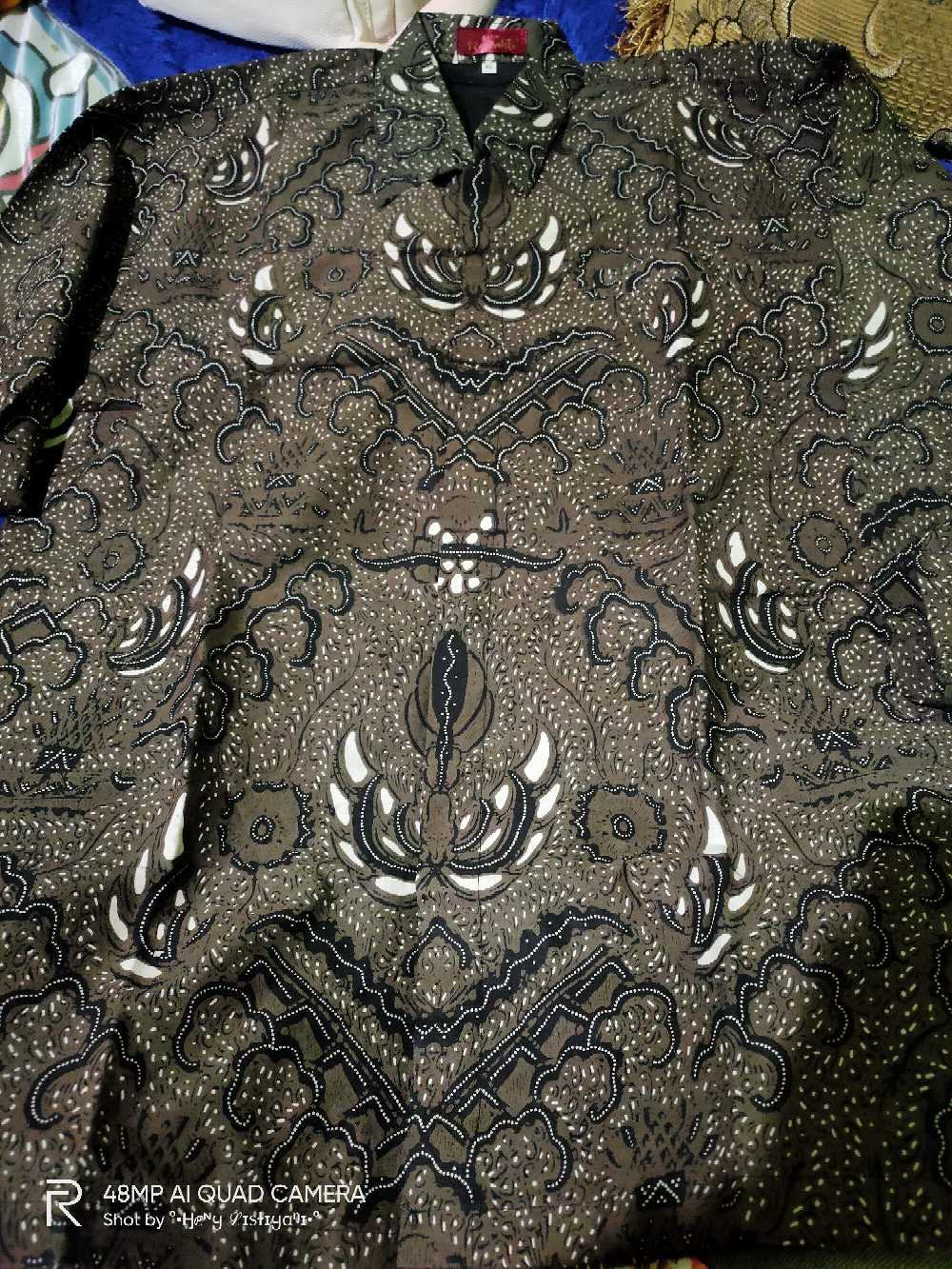 Dzulkarnaen Kemeja Batik Pria Full Furing Bahan Katun Sragenan