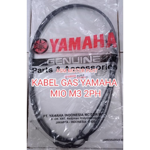 KABEL TALI GAS YAMAHA MIO M3 MIO S MIO Z X RIDE 125 MIO 125 1SET CABLE THROTTLE BODY YAMAHA MIO M3 C