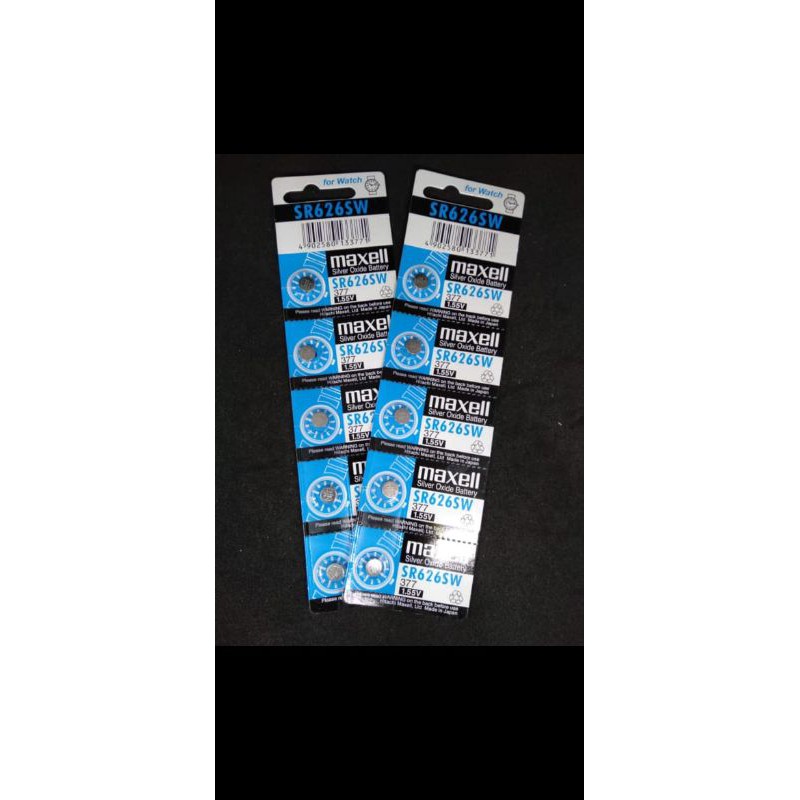 Baterai Maxell 377/626