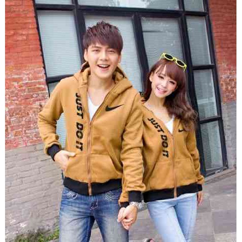 FASHION TERLARIS[Cp Jkt Nike Mocha LT] sweater couple babyterry mocha