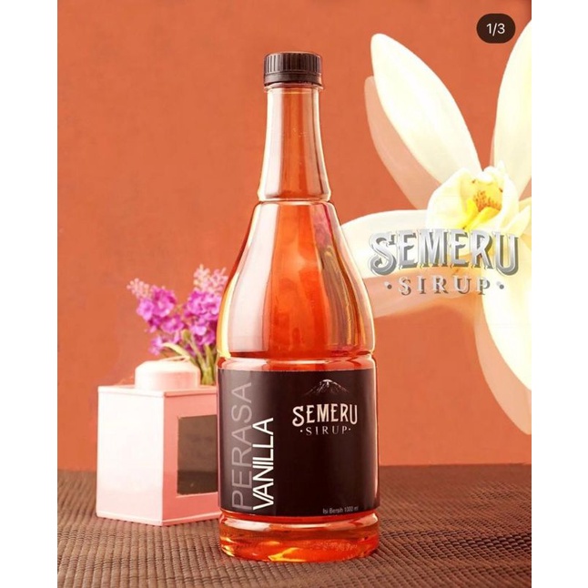 

Sirup perasa VANILA 1000 ml SEMERU