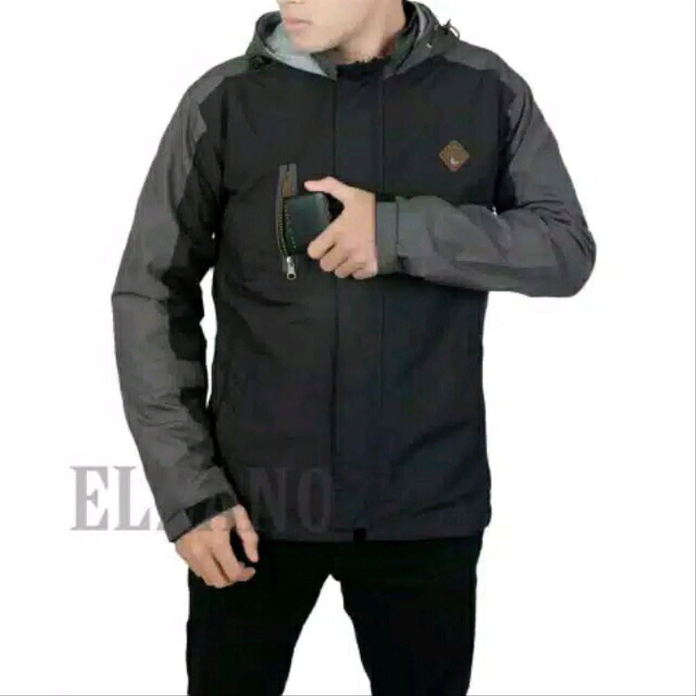 COD Jaket Hujan Jaket Gunung Jaket Anti Air Jaket Pria Jaket Parasut Hoodie