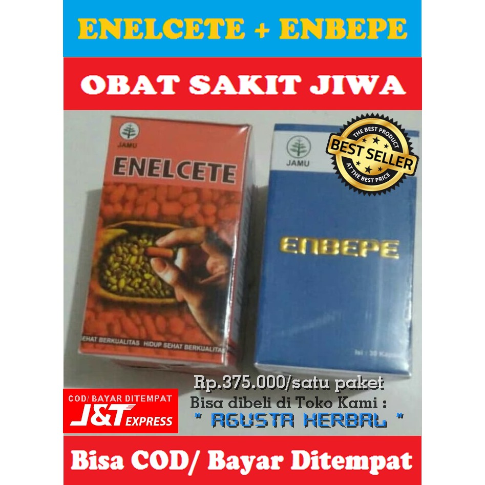 ENBEPE DAN ENELCETE NASA OBAT SAKIT JIWA - OBAT STRES DAN DEPRESI
