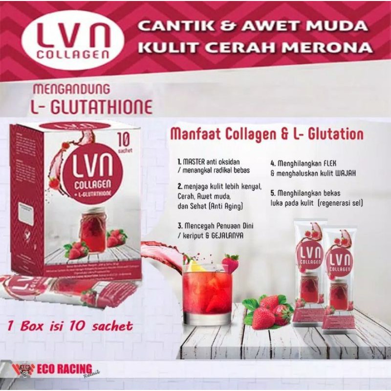 LVN Collagen original strawberry