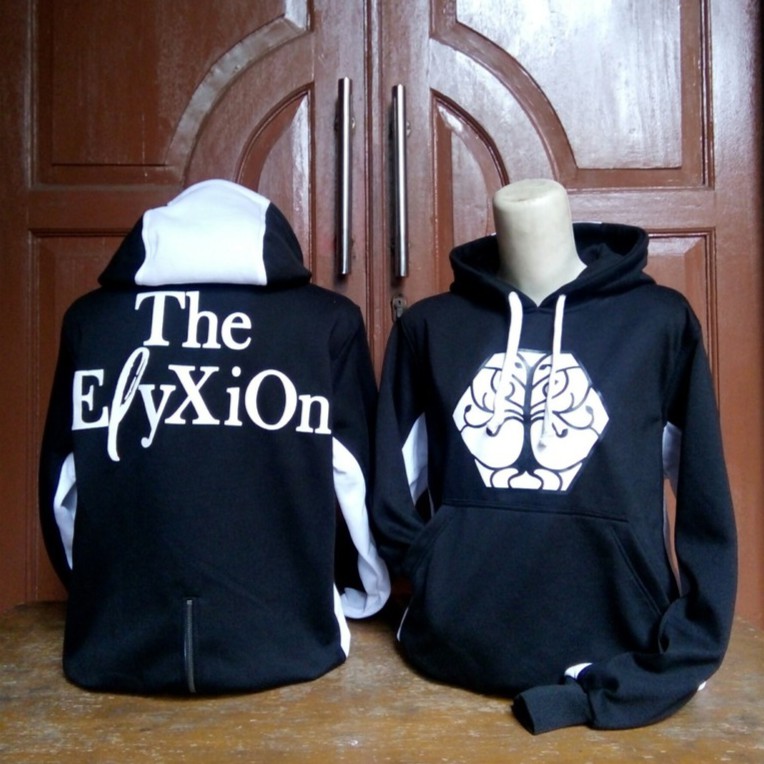 HOODIE EXO THE ELYXION IN SEOUL BLACK