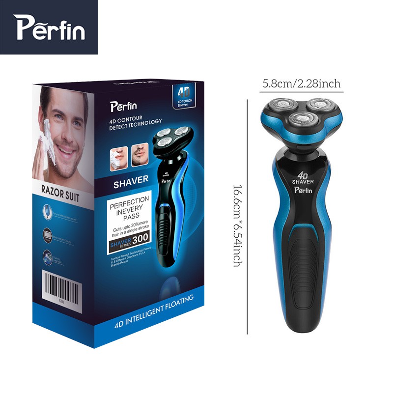 Perfin PZ01 Alat Cukur Jenggot Elektrik/Shaver/Alat Cukur 3IN1