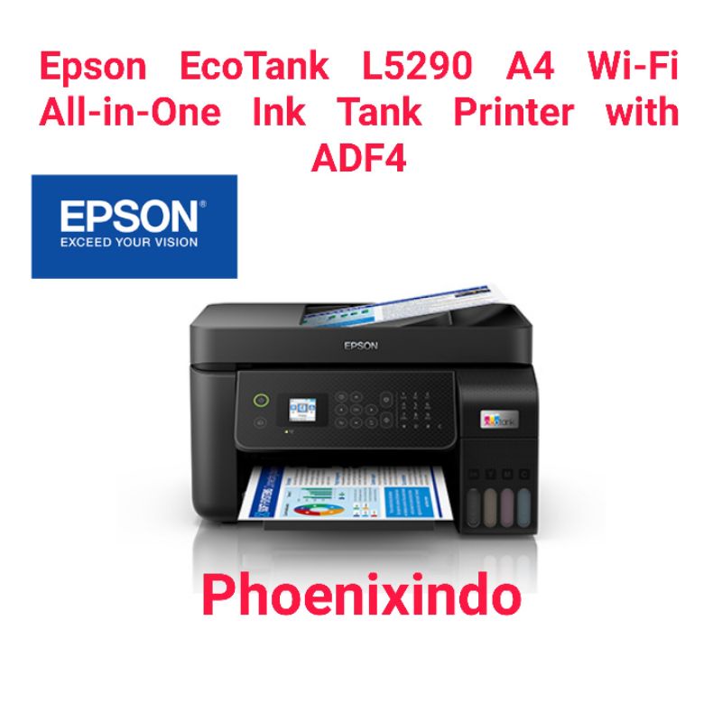 Epson EcoTank L5290 L 5290A4 Wi-Fi All-in-One Ink Tank Printer with ADF