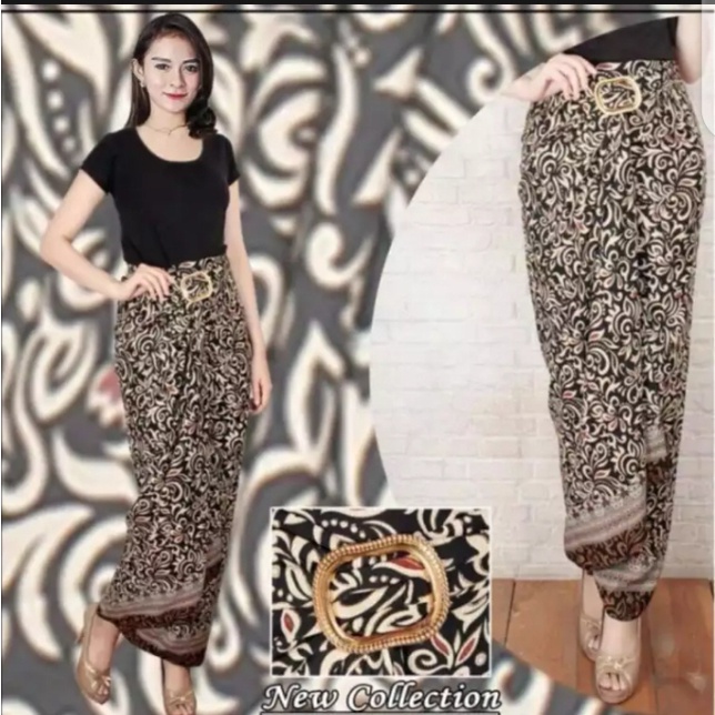 Rok Lilit Batik/Rok Lilit Bawahan Kebaya Rok All Size (Besar Kecil Bisa Pake)