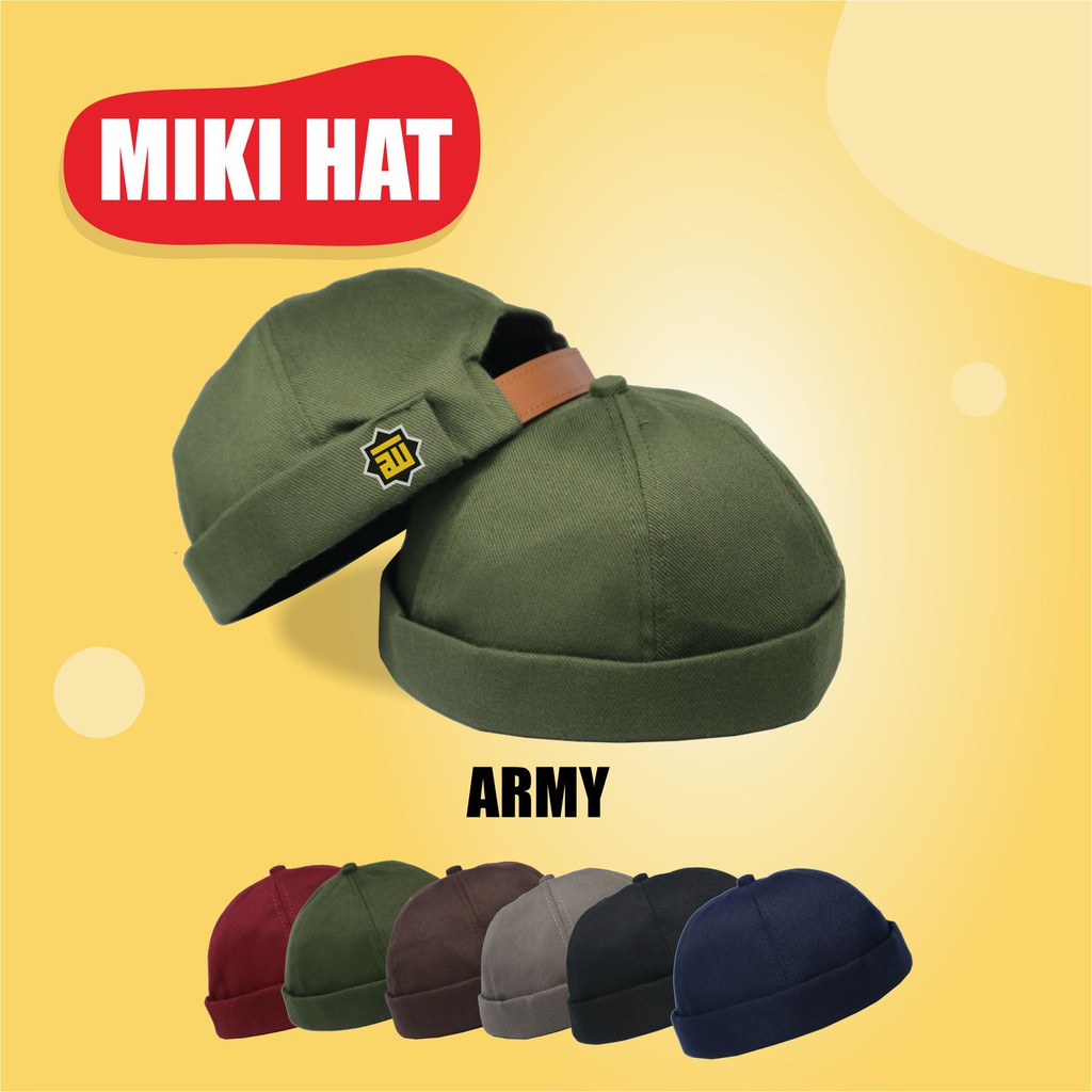 Peci Miki Hat Dewasa Lapadz Allah Kufi Frame Peci Miki Hat Premium Original Topi Uas